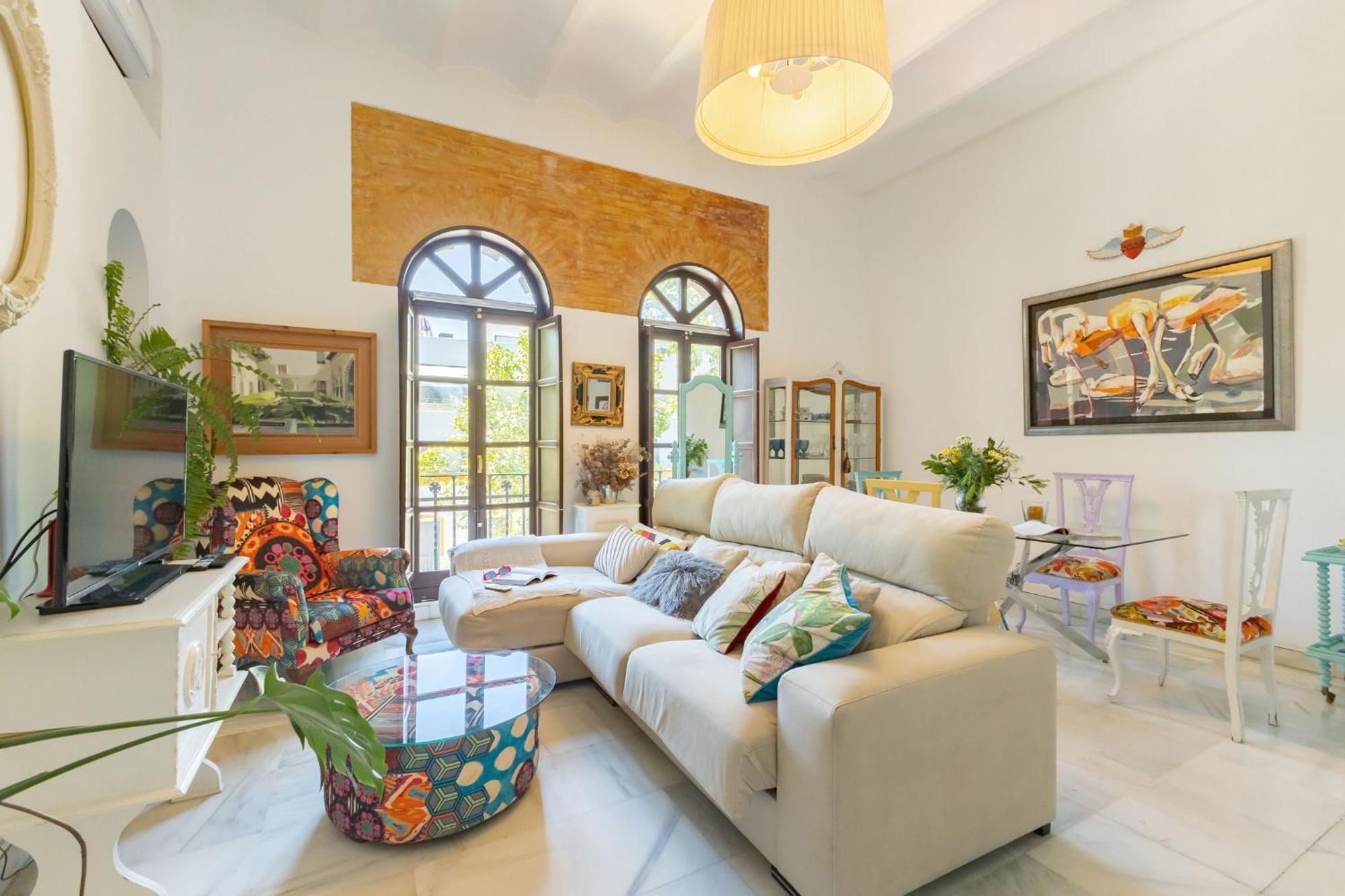 Charming 2 Bedroom Boutique Triplex Apartment With Private Terrace At Seville City Center By Ocityzen Exterior foto